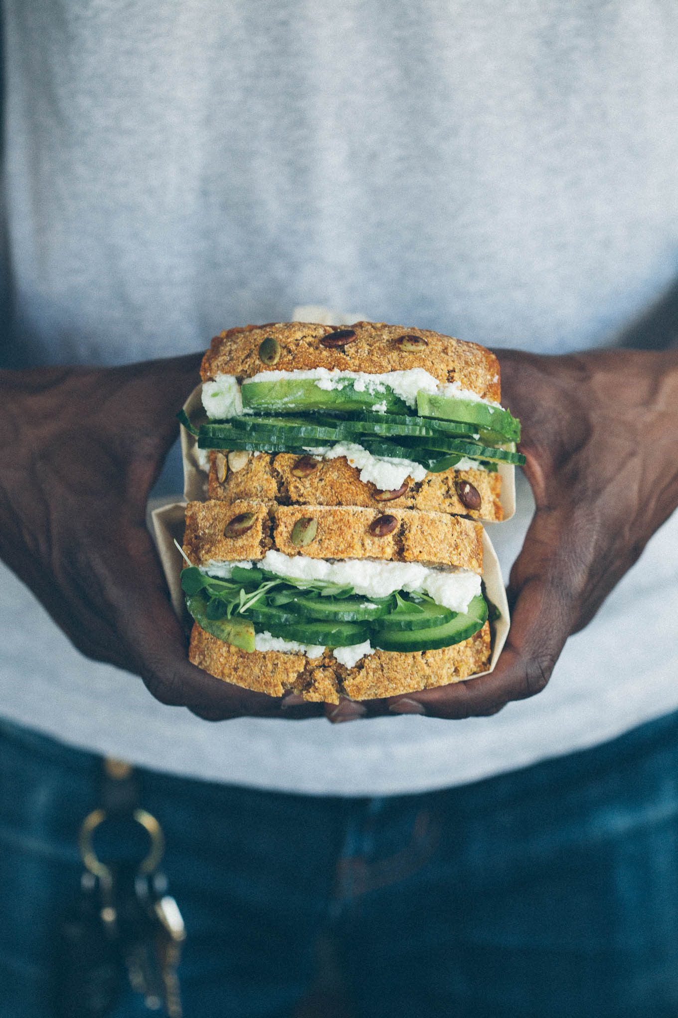 Pumpkin Millet Sandwich Bread (vegan)