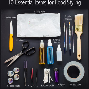 10 essential items for food styling