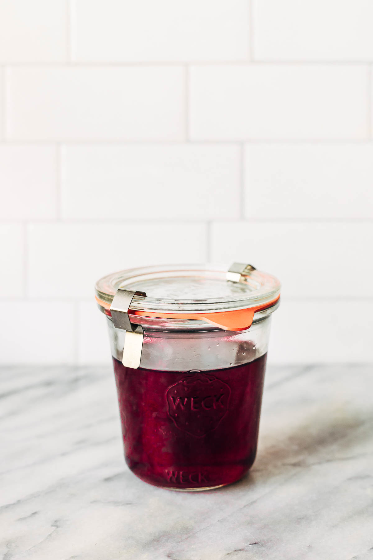A jar of hibiscus 
